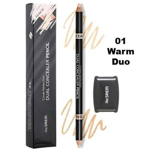 Двойной карандаш-консилер [The Saem] Cover Perfection Dual Concealer Pencil фото 3