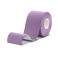 Фиолетовый кинезио тейп для подтяжки лица 