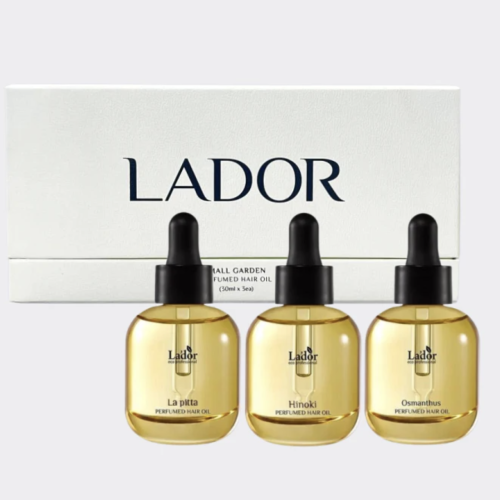 Набор масел для волос Perfumed Hair Oil Trio Set 3 * 30 мл (La Pitta + Hinoki + Osmanthus) фото 2