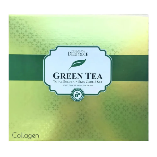 Уходовый набор для лица с экстрактом зеленого чая фото 3