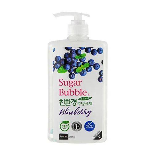 Экологичное cредство для мытья посуды 940 мл "Sugar Bubble" черника