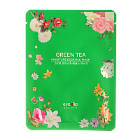 Тканевая маска для лица с зеленым чаем 