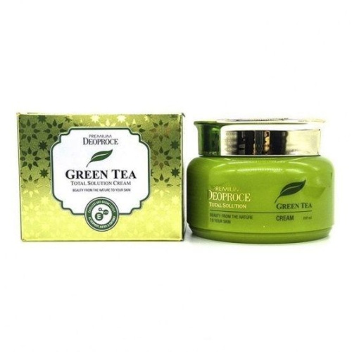 Крем на основе зеленого чая 